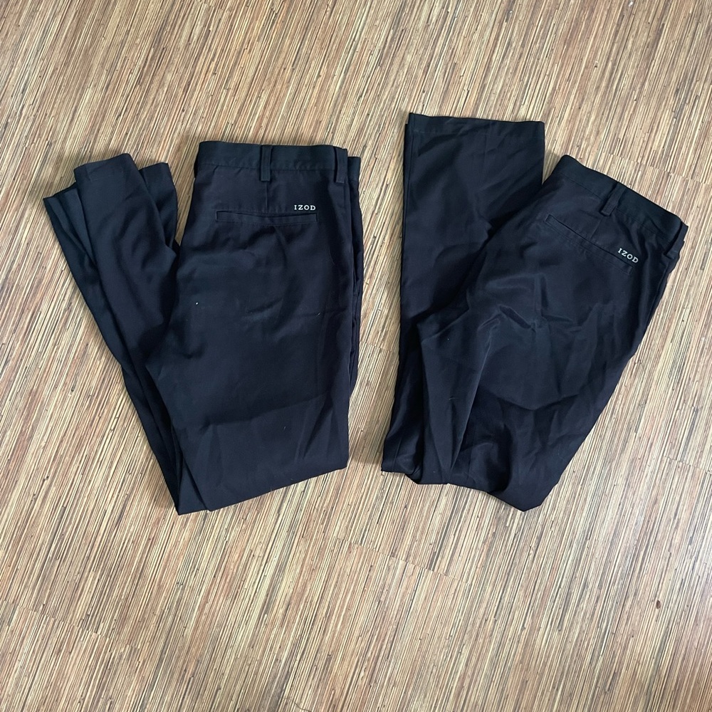 IZOD Mens Golf Pants - Set of 2